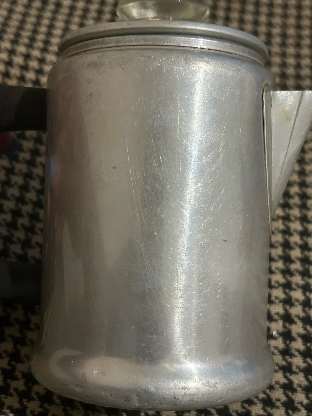 Vintage Mini Aluminum Percolator